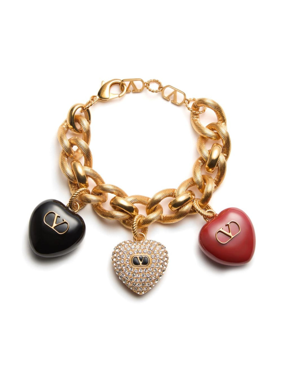Valentino Garavani Coeur Royal Bracelet - Golden