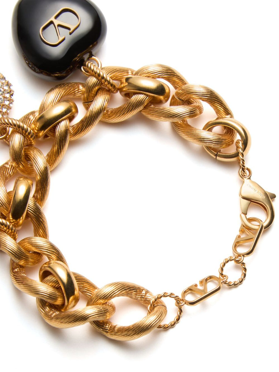 Valentino Garavani Coeur Royal Bracelet - Golden