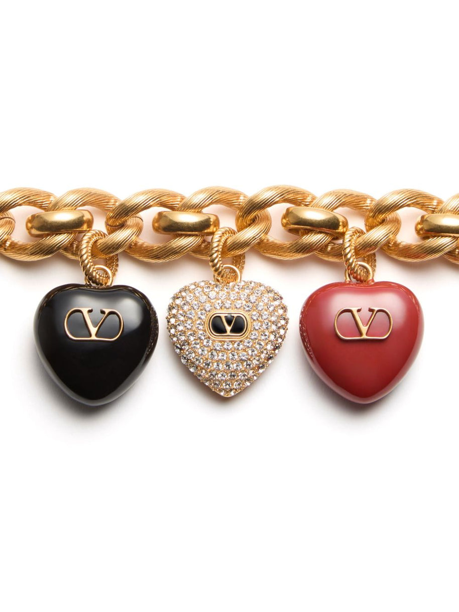 Valentino Garavani Coeur Royal Bracelet - Golden