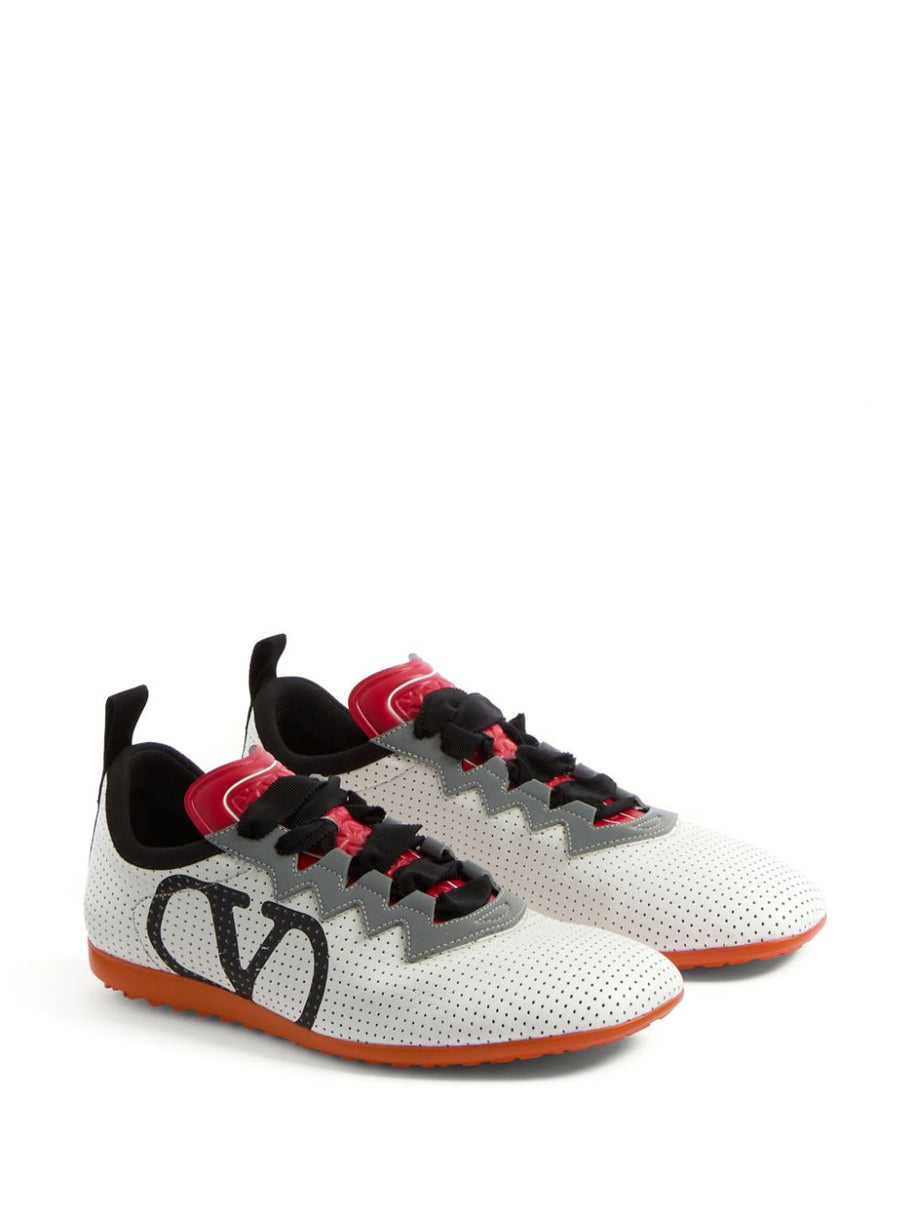Valentino Garavani Chromathon Leather Sneakers - MultiColour