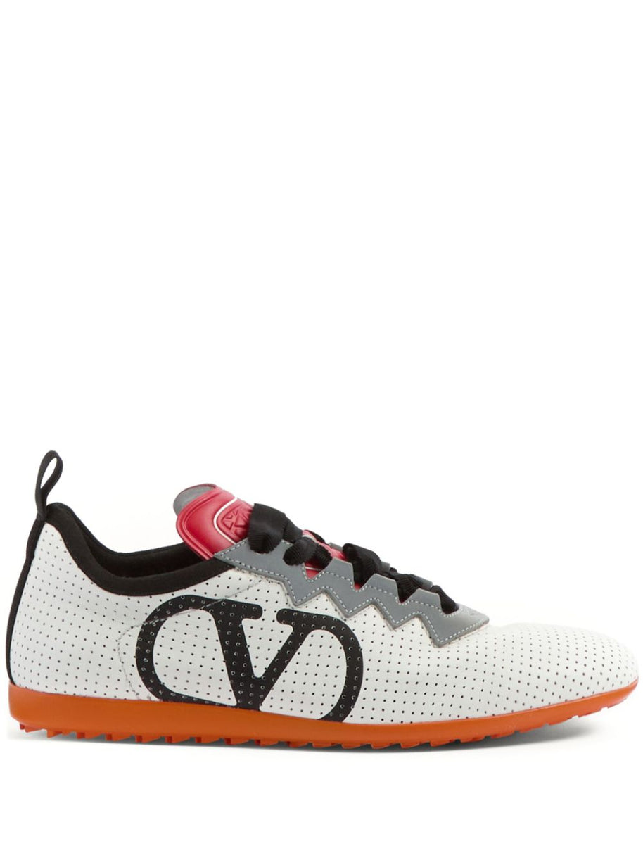Valentino Garavani Chromathon Leather Sneakers - MultiColour
