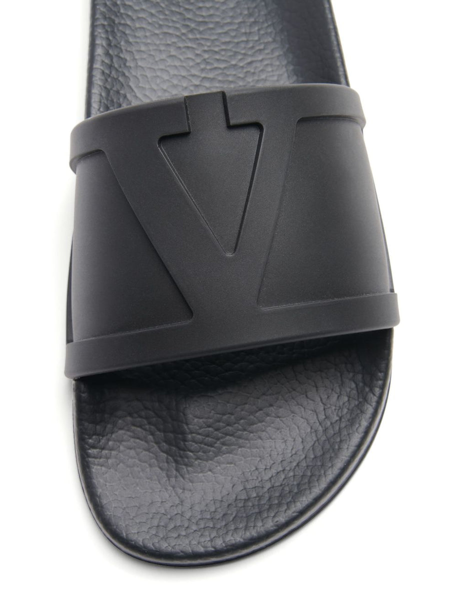 Valentino Garavani Coolside Pool Slide Sandals - Black