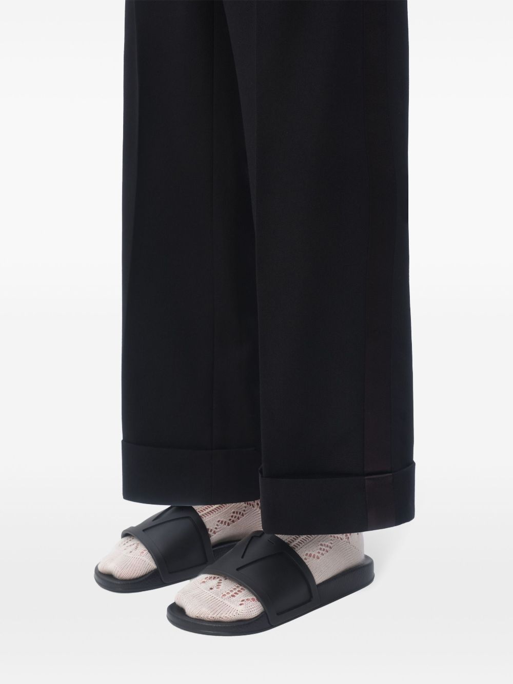 Valentino Garavani Coolside Pool Slide Sandals - Black