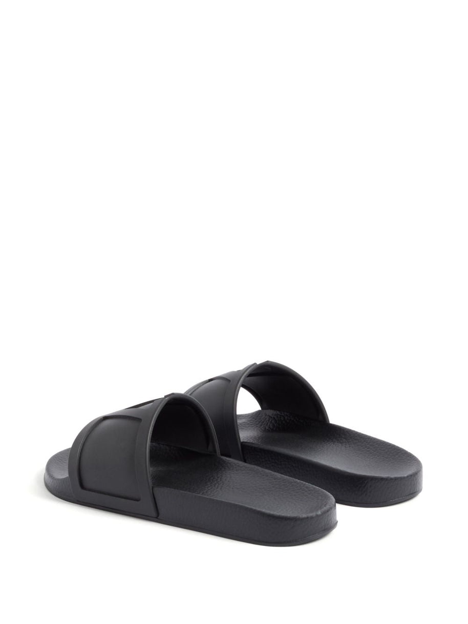 Valentino Garavani Coolside Pool Slide Sandals - Black