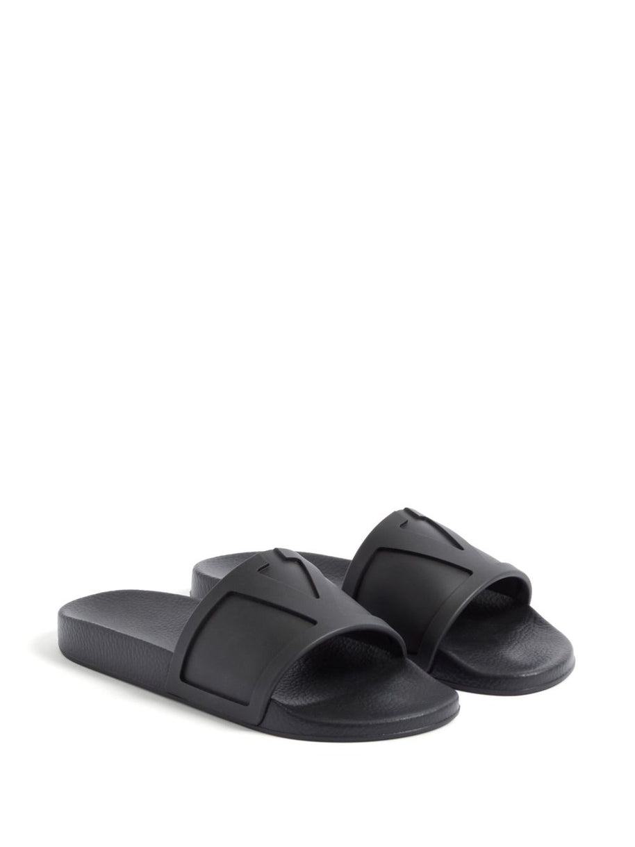 Valentino Garavani Coolside Pool Slide Sandals - Black