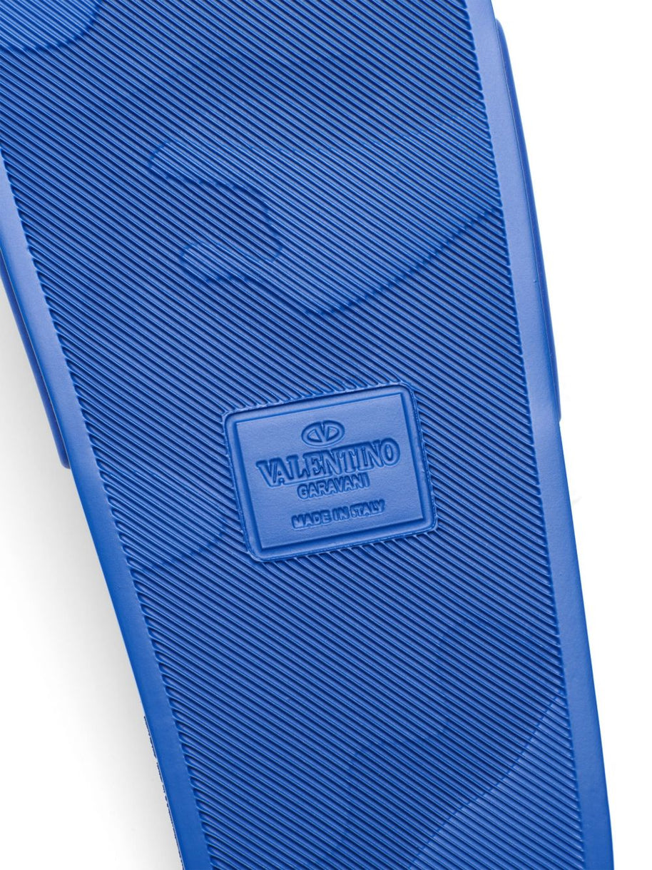 Valentino Garavani Coolside Pool Slide Sandals - Blue