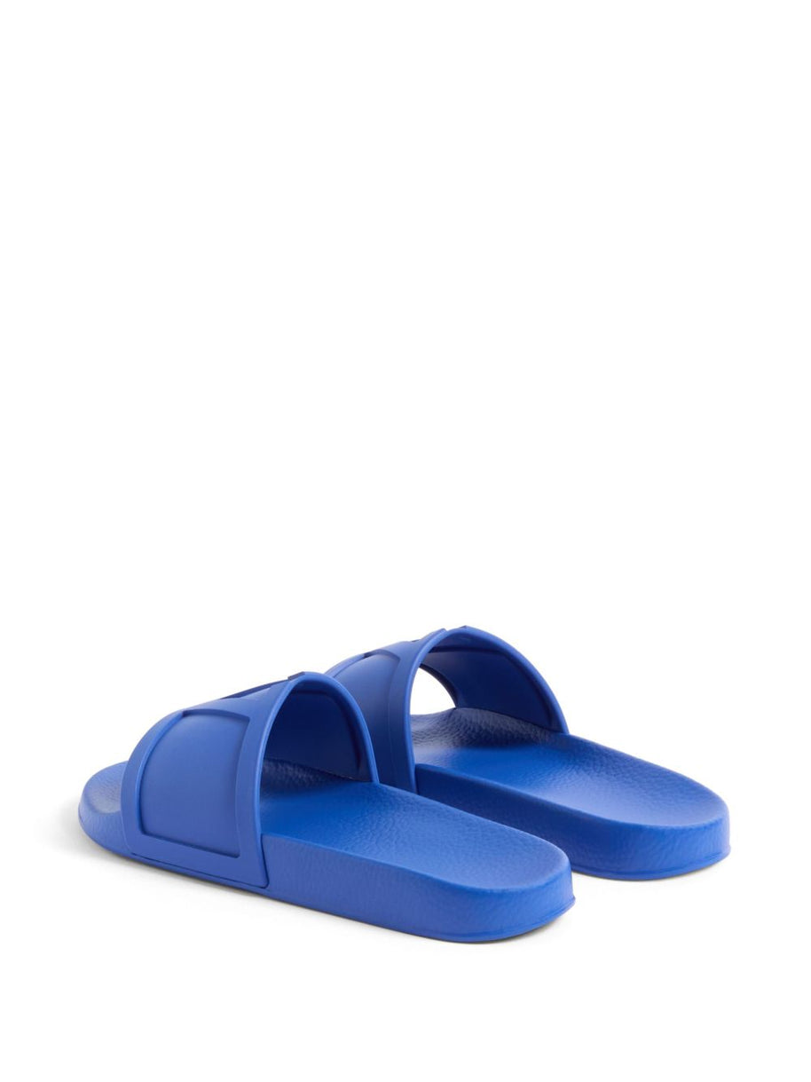 Valentino Garavani Coolside Pool Slide Sandals - Blue
