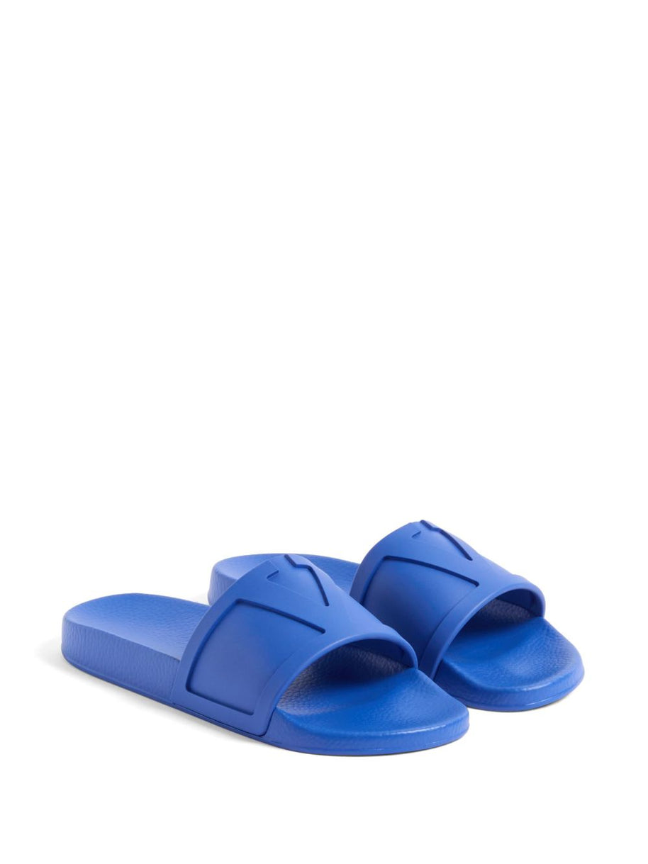Valentino Garavani Coolside Pool Slide Sandals - Blue