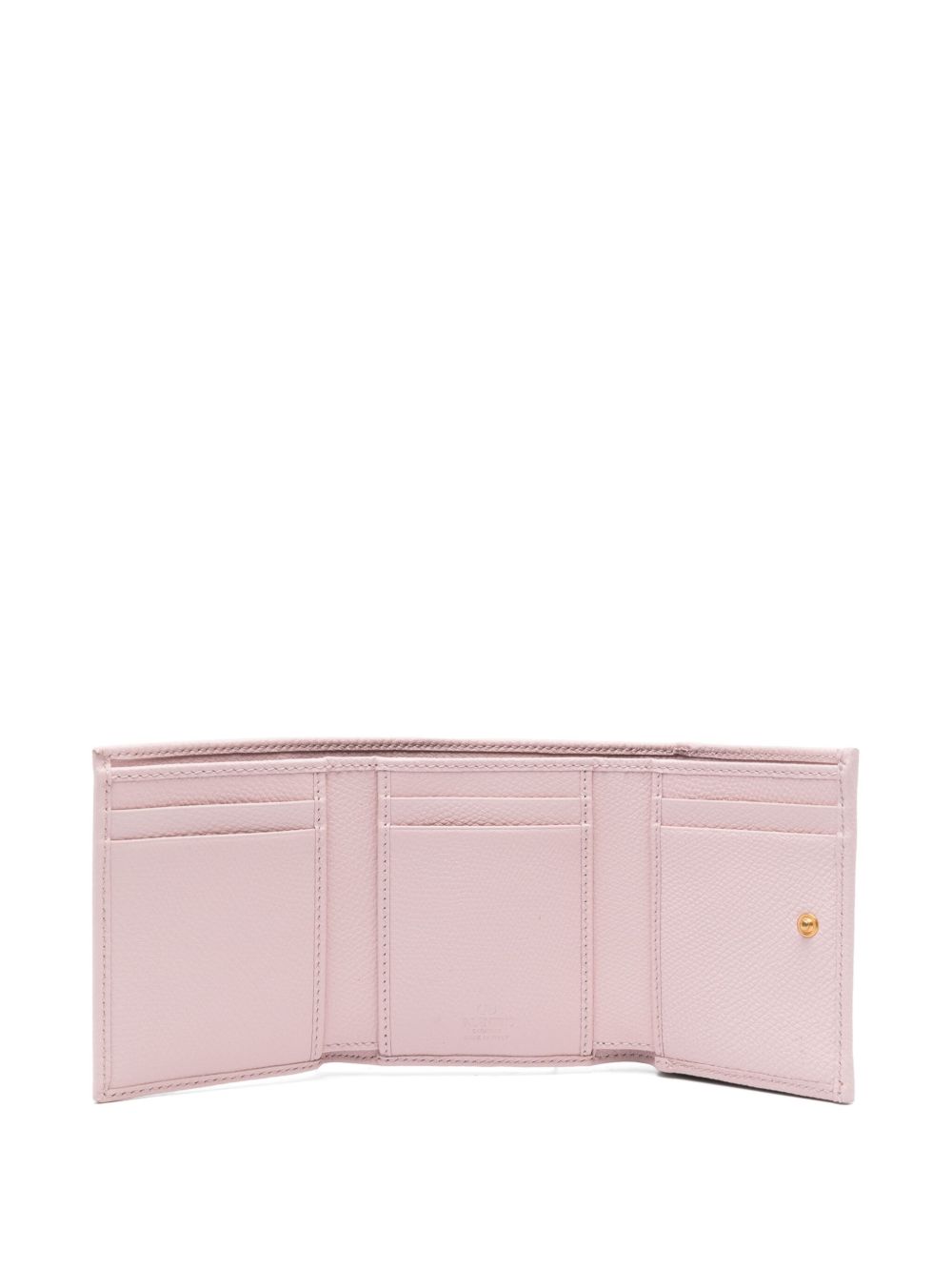 Valentino Garavani VLogo Signature Leather Wallet - Pink