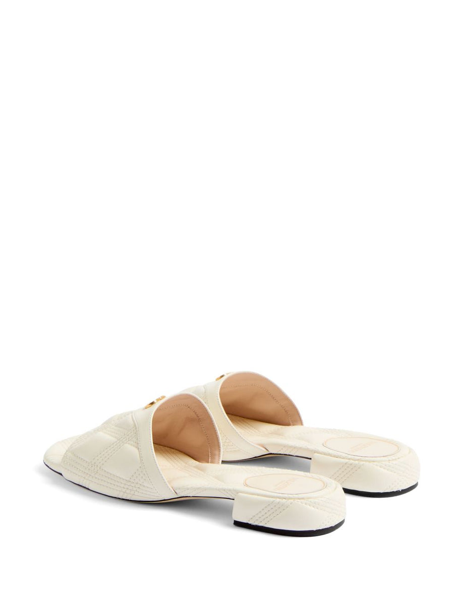 Valentino Garavani Quiltie 67 Slide Sandal In 20mm Quilted Nappa Leather