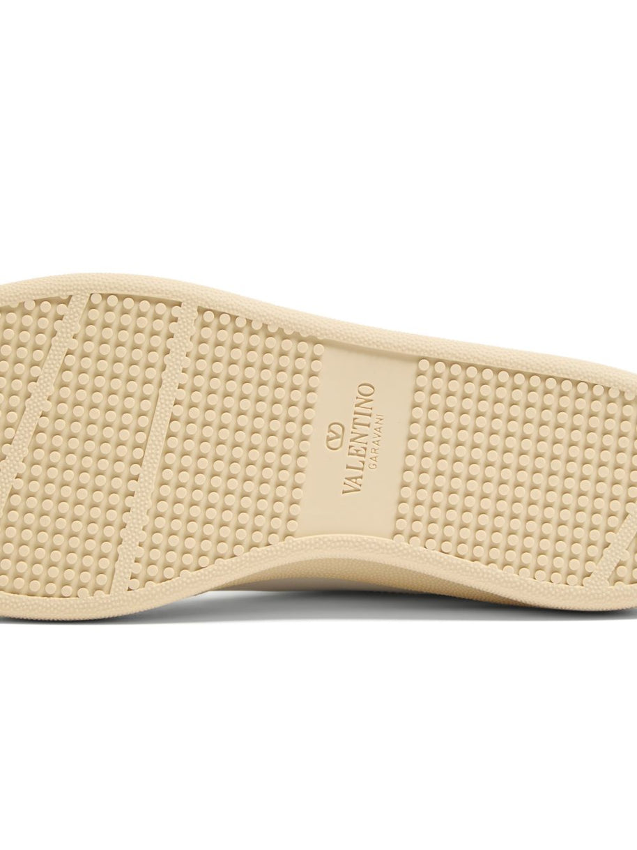 Valentino Garavani Royco Leather Sneakers - White