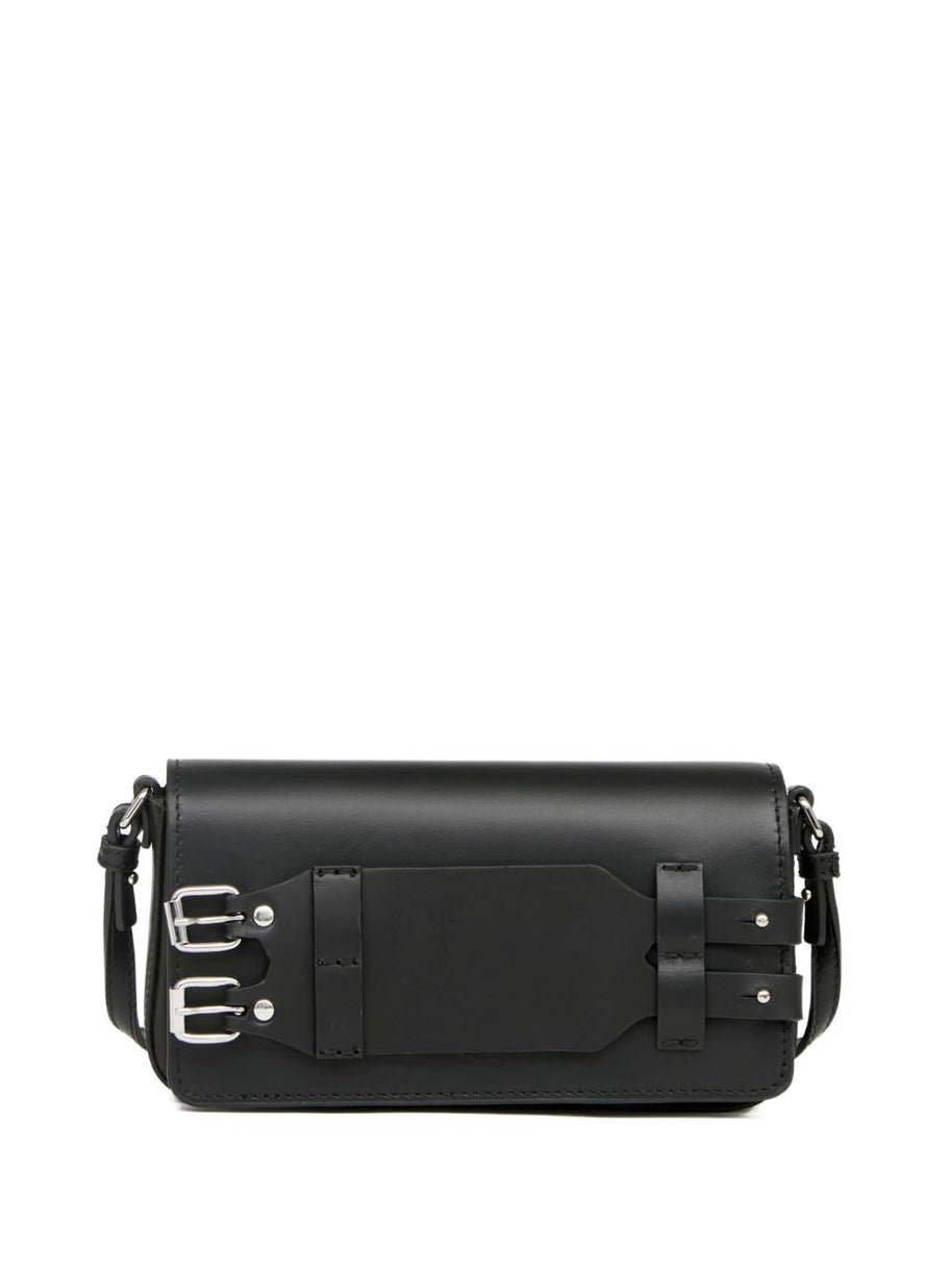 MM6 Maison Margiela Bracelet Leather Handbag - Black