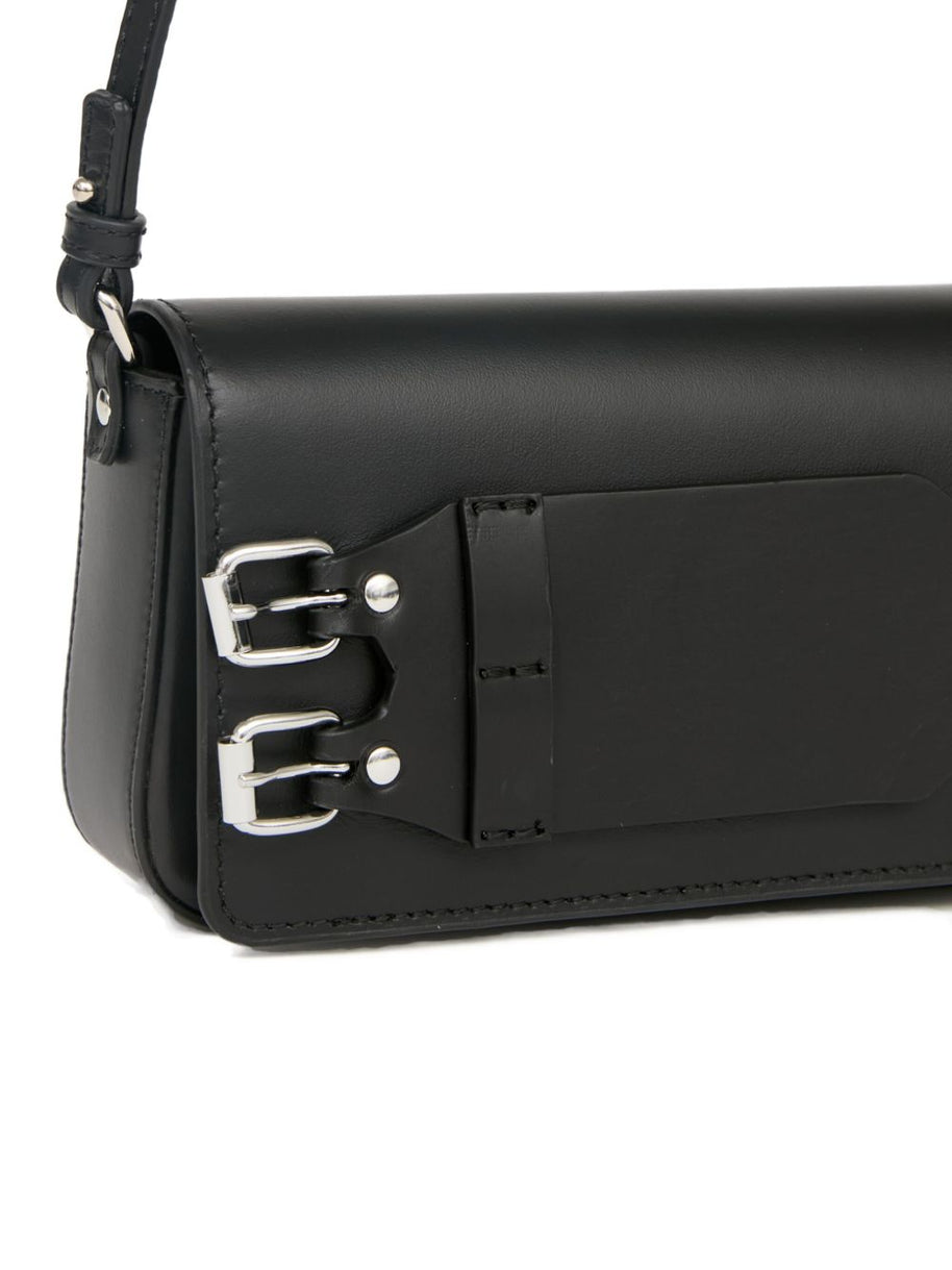 MM6 Maison Margiela Bracelet Leather Handbag - Black