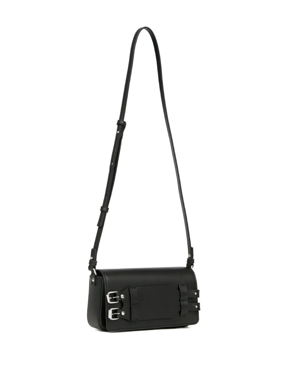 MM6 Maison Margiela Bracelet Leather Handbag - Black