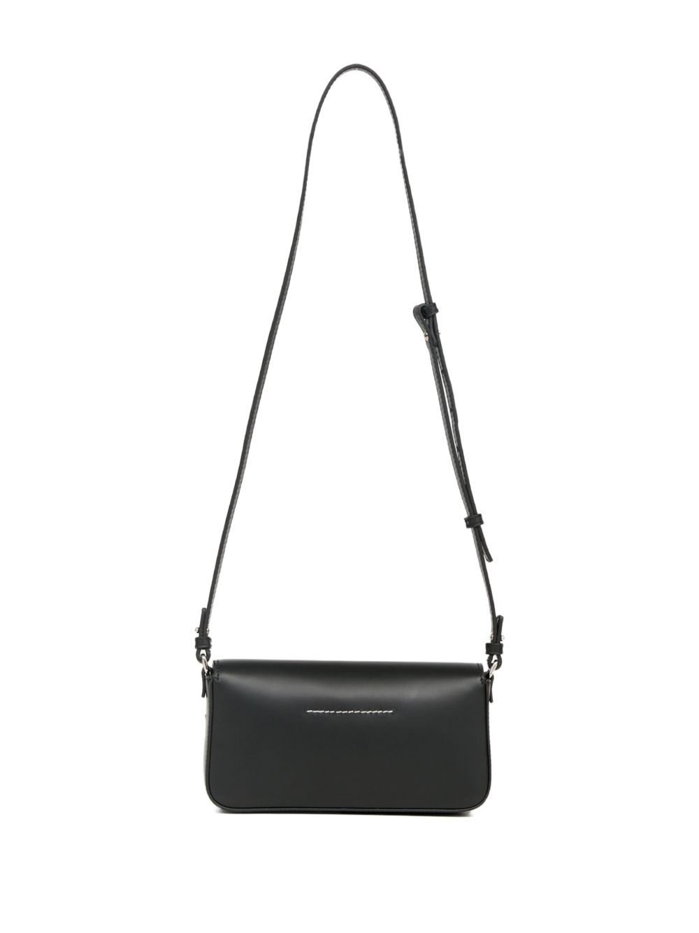 MM6 Maison Margiela Bracelet Leather Handbag - Black