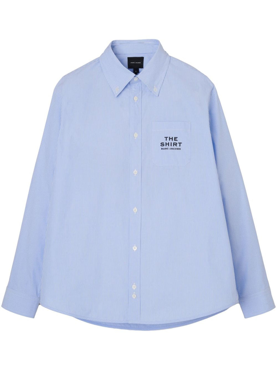 Marc Jacobs Cotton Shirt In Clear Blue
