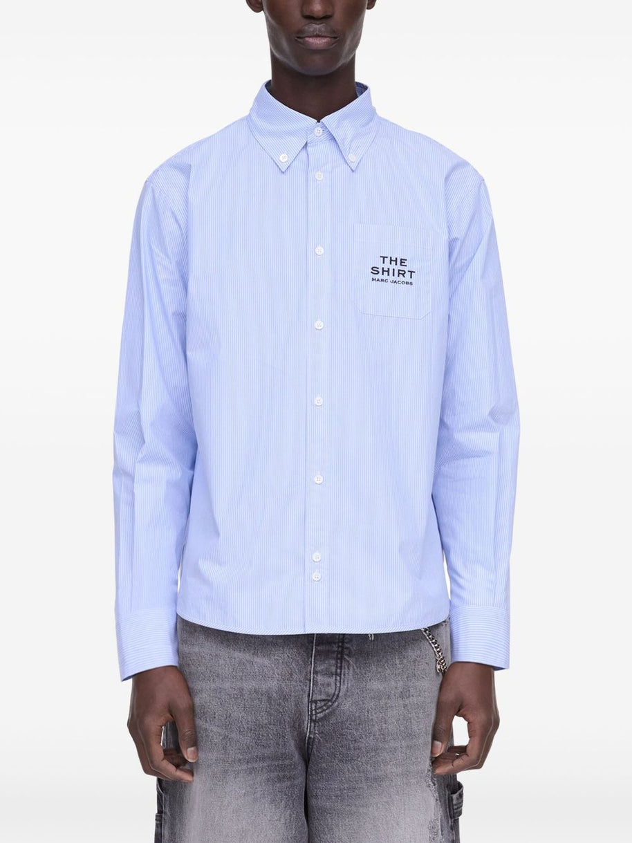 Marc Jacobs Cotton Shirt In Clear Blue