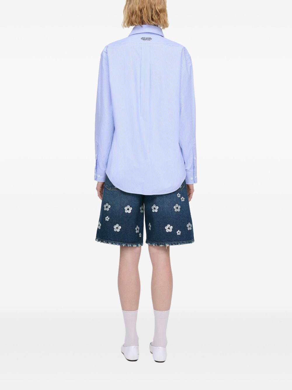 Marc Jacobs Cotton Shirt In Clear Blue