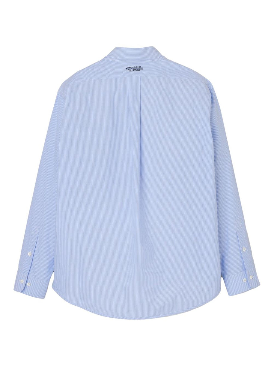 Marc Jacobs Cotton Shirt In Clear Blue