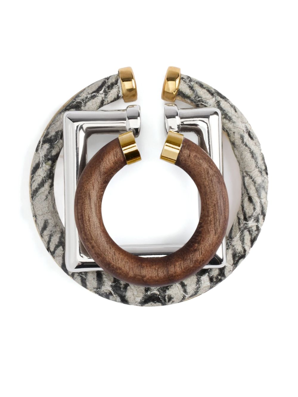 JACQUEMUS Set of Three Ear Cuffs