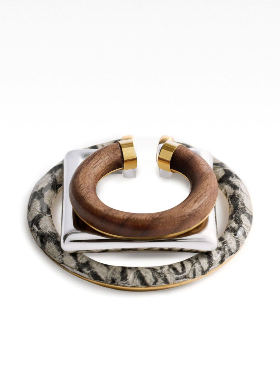 JACQUEMUS Set of Three Ear Cuffs