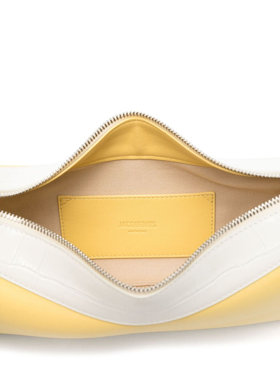 JACQUEMUS The Bisou Perle Shoulder Bag In Yellow