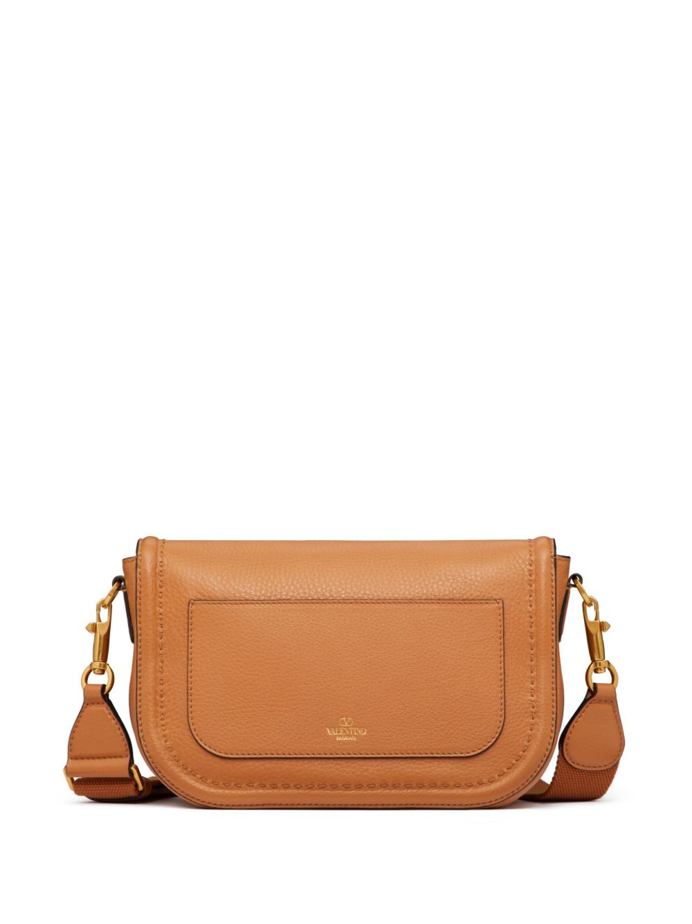 Valentino Garavani Alltime Leather Shoulder Bag