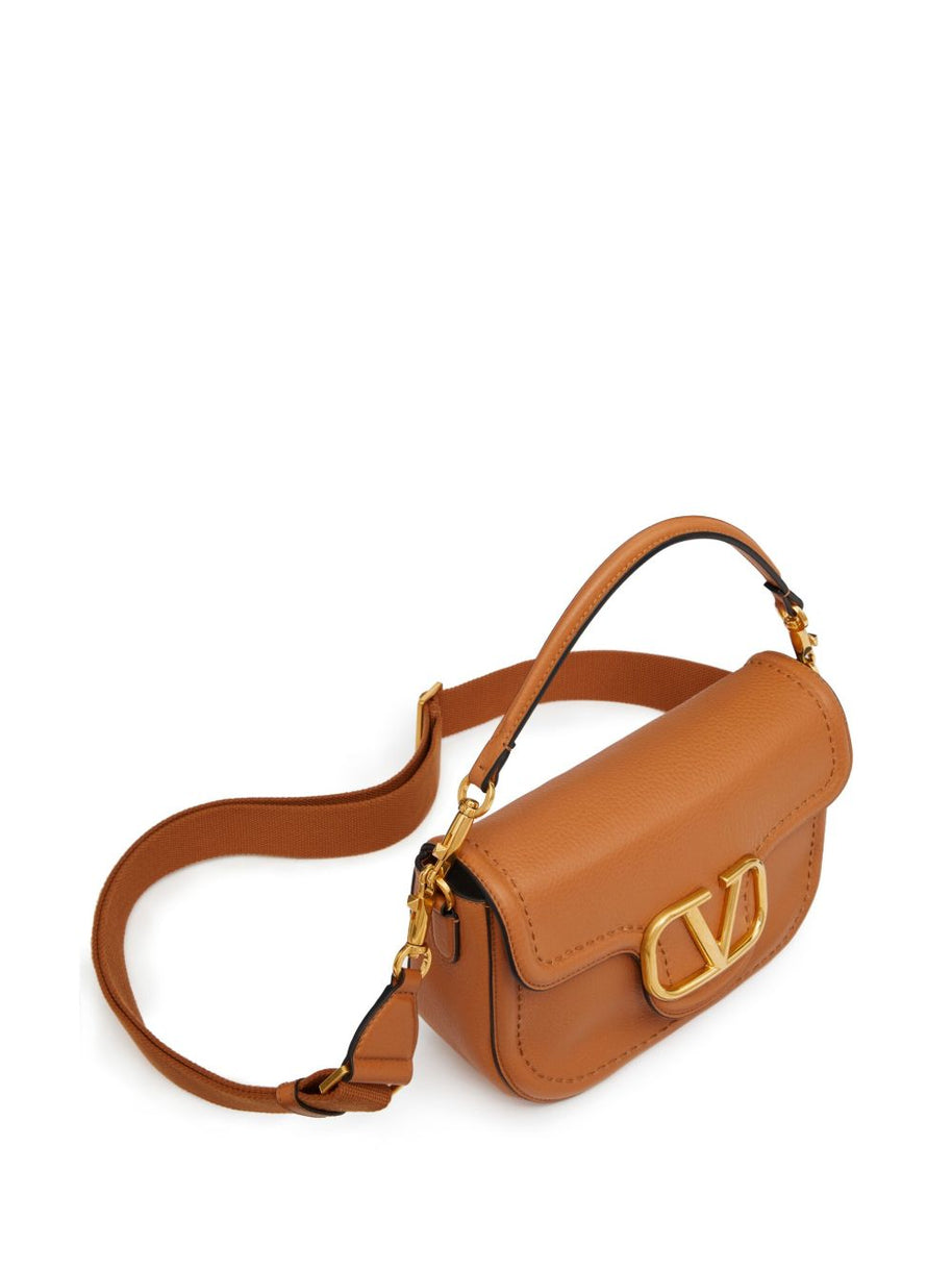 Valentino Garavani Alltime Leather Shoulder Bag