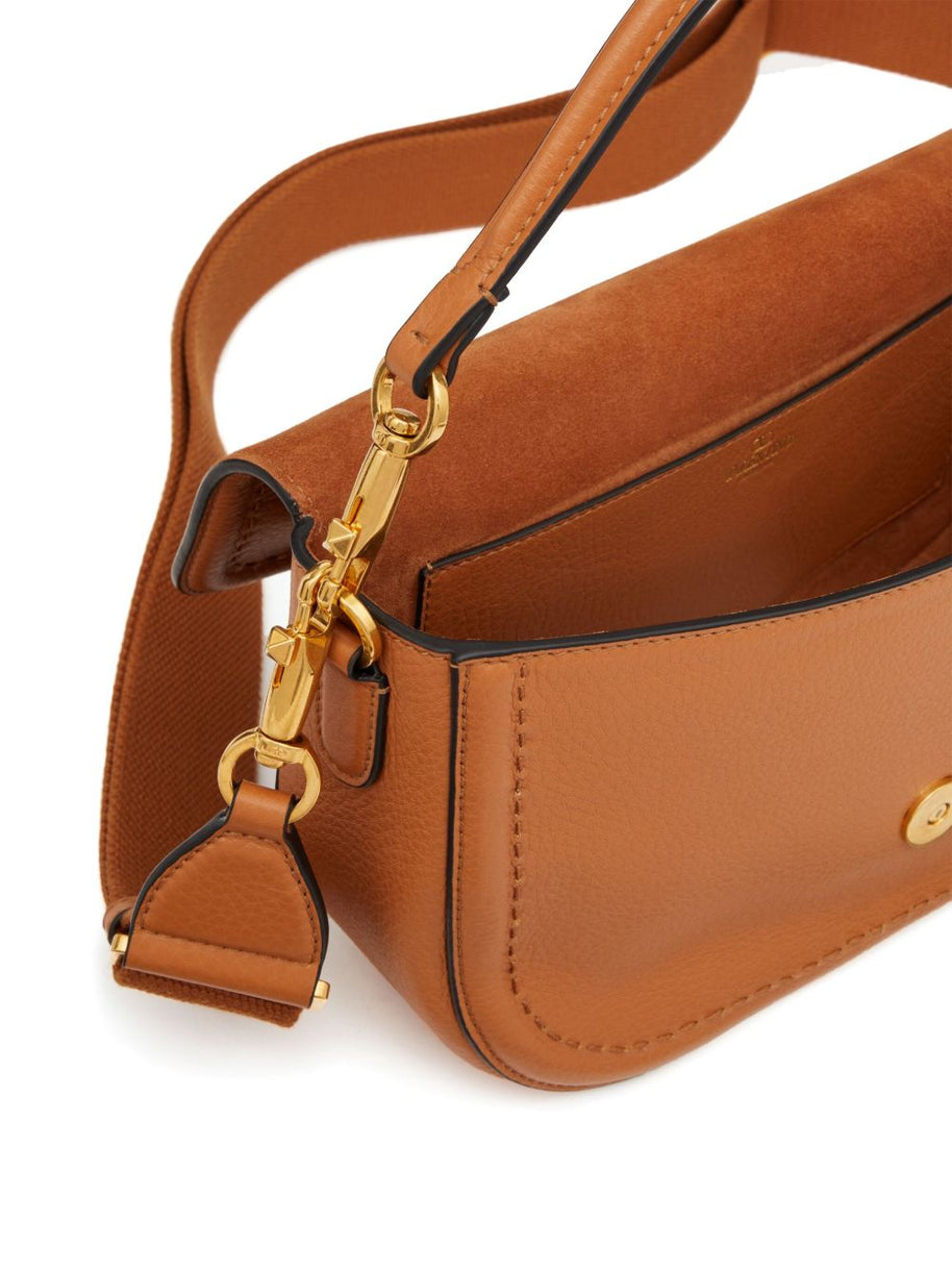 Valentino Garavani Alltime Leather Shoulder Bag