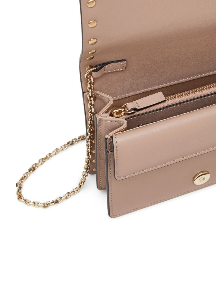 Valentino Garavani Rockstud Leather Mini Bag - Powder