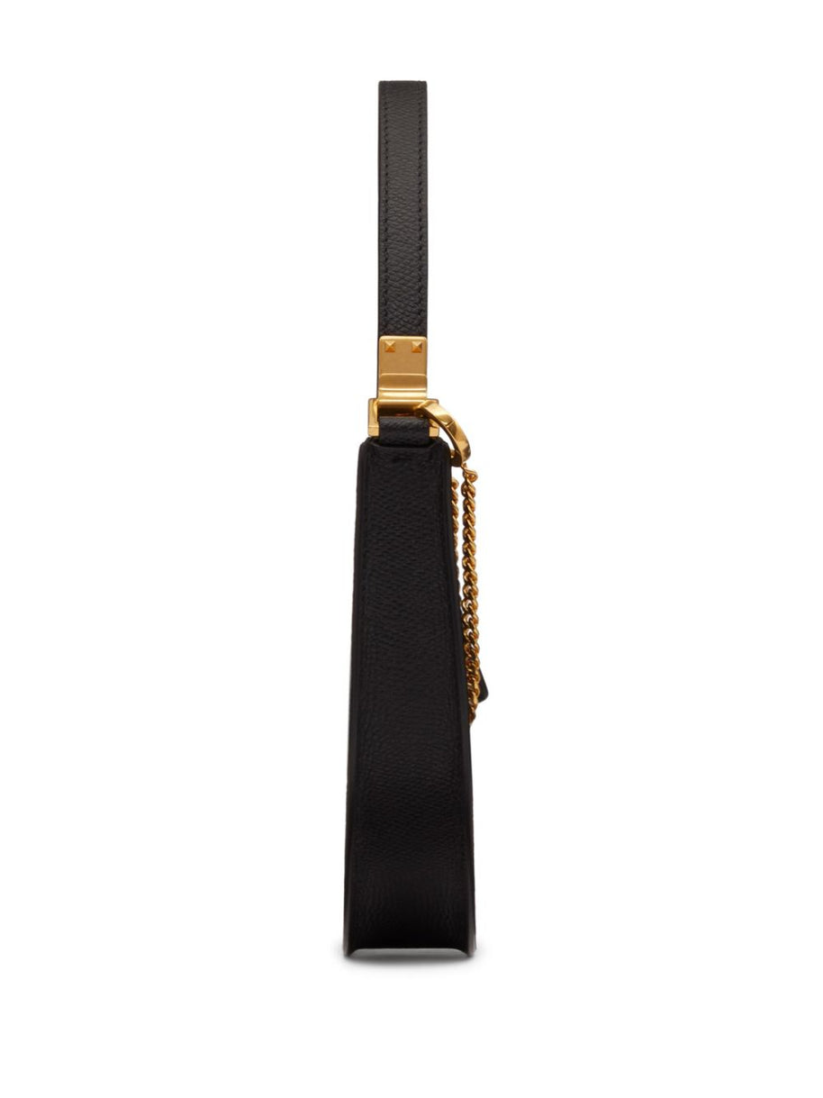 Valentino Garavani VLogo Signature Hobo Mini Bag - Black