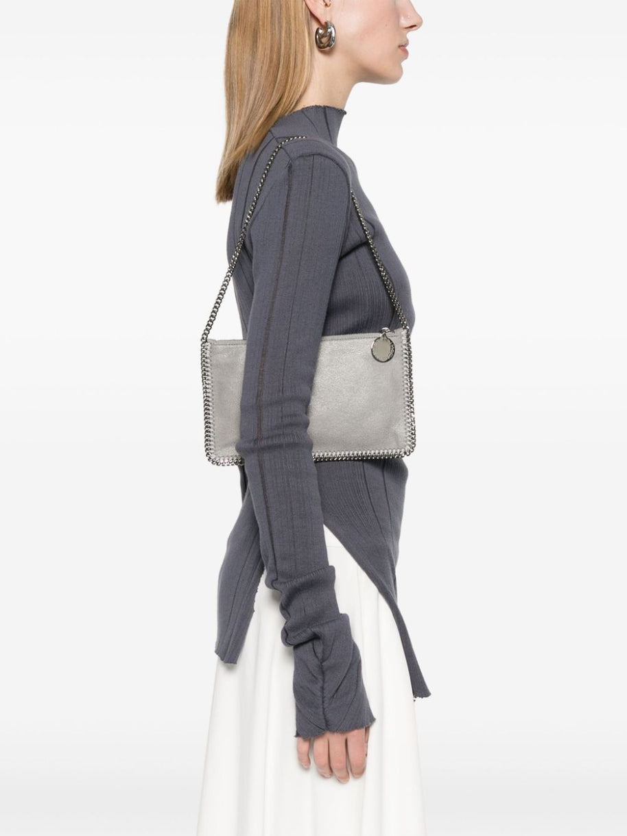 Stella McCartney Falabella Clutch Bag - Light Grey