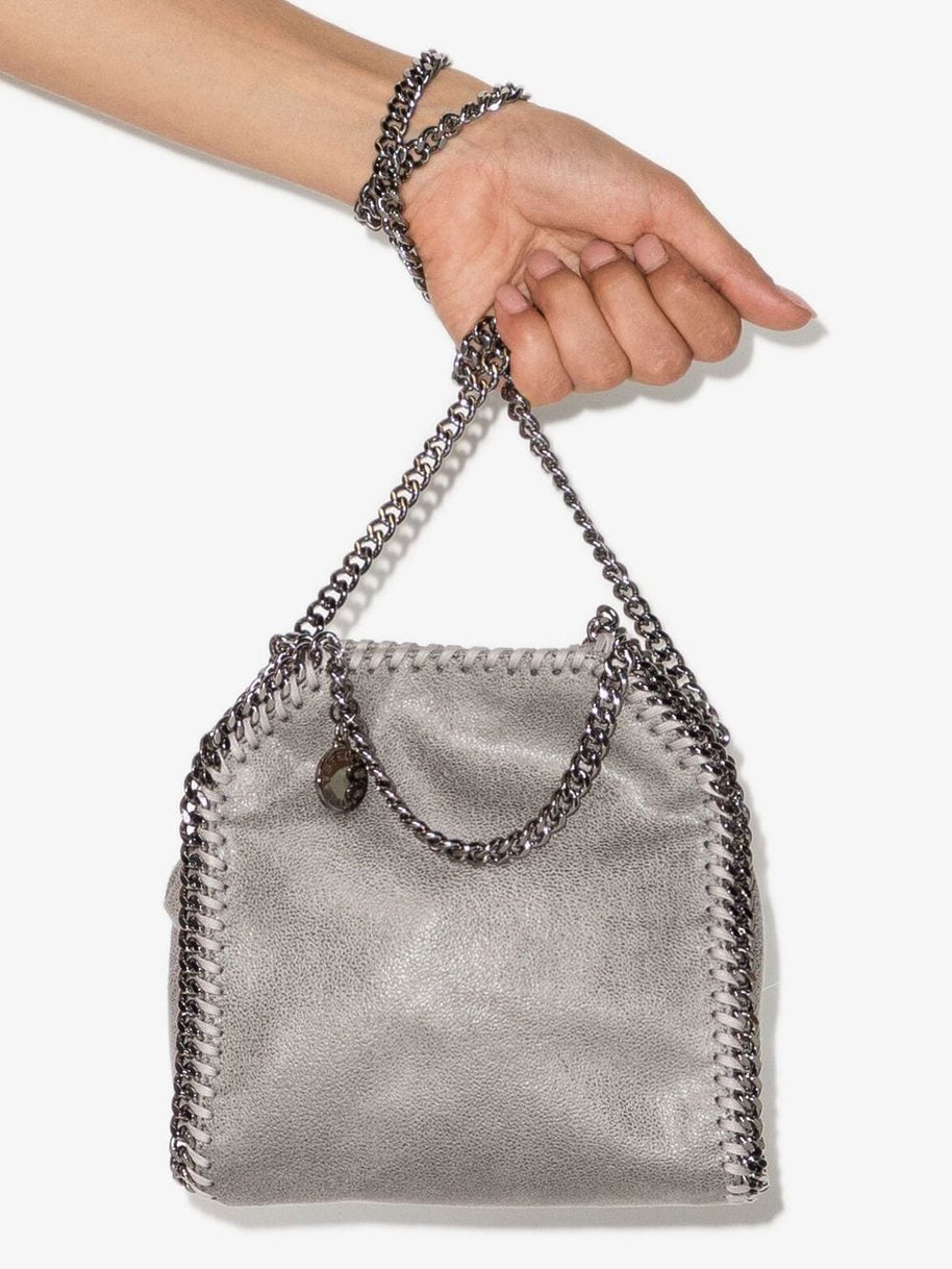 Stella McCartney Falabella Tiny Crossbody Bag - Grey