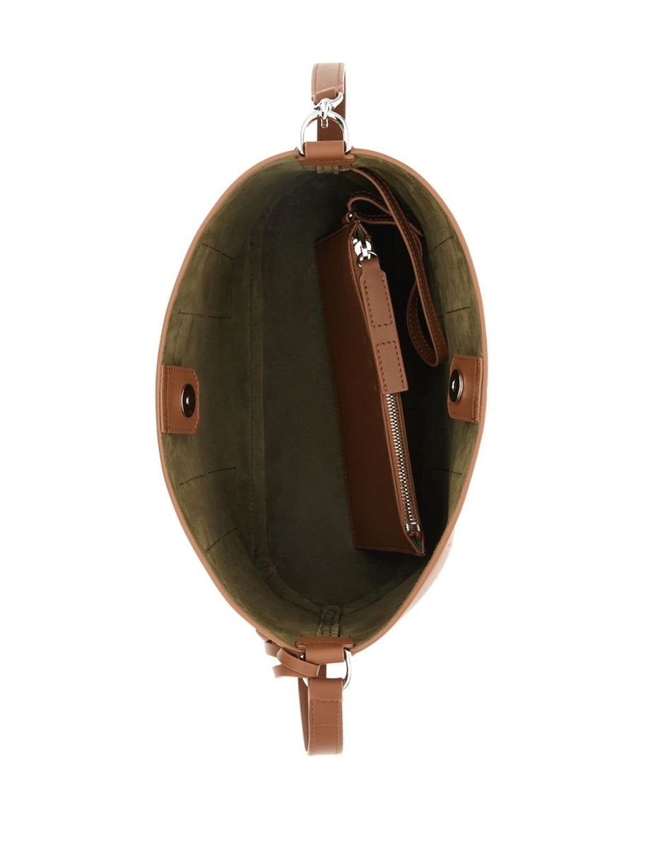 HOGAN PRE Hocket Hobo Bag In Brown