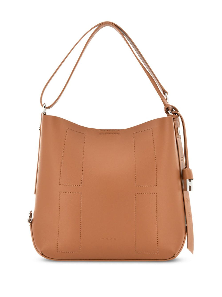 HOGAN PRE Hocket Hobo Bag In Brown
