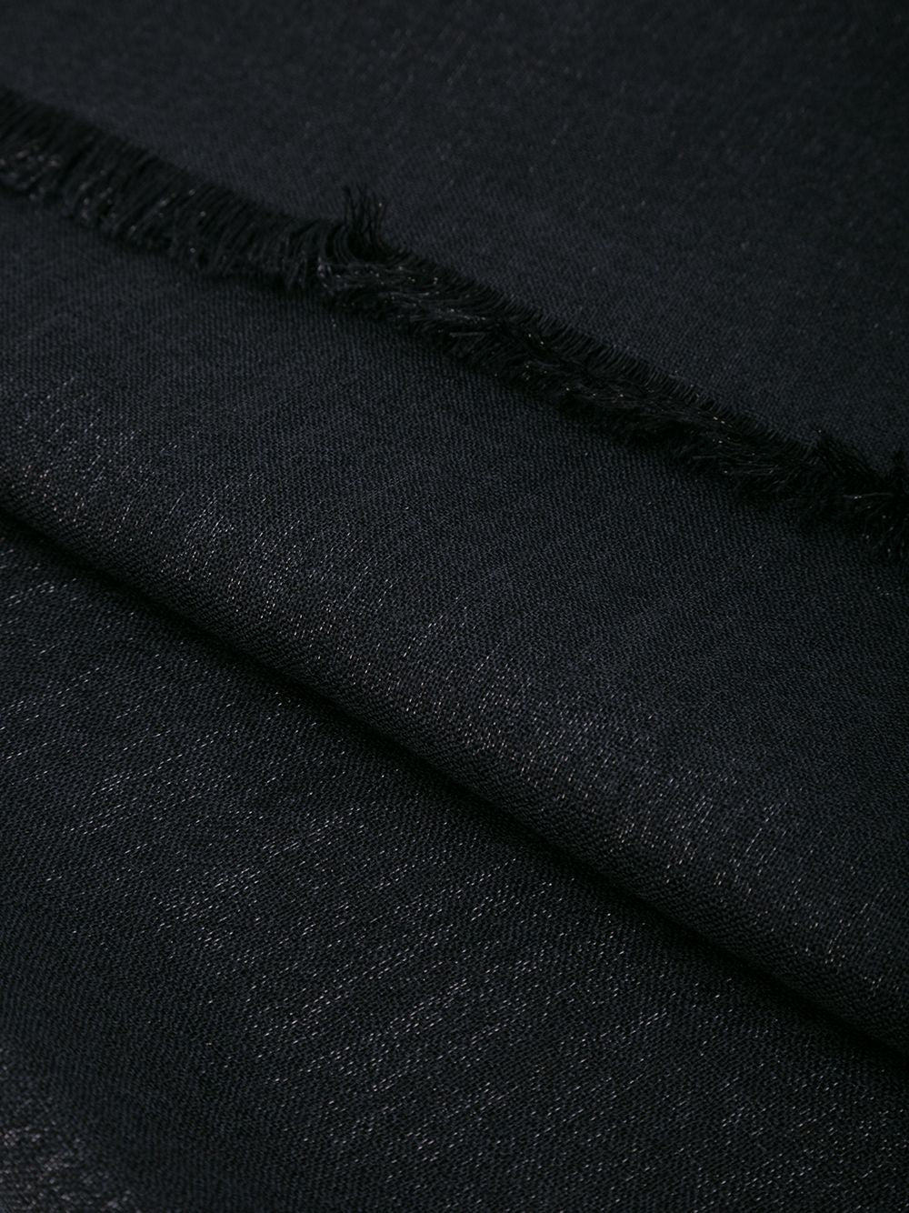 Brunello Cucinelli Silk And Cashmere Sparkling Scarf - Black