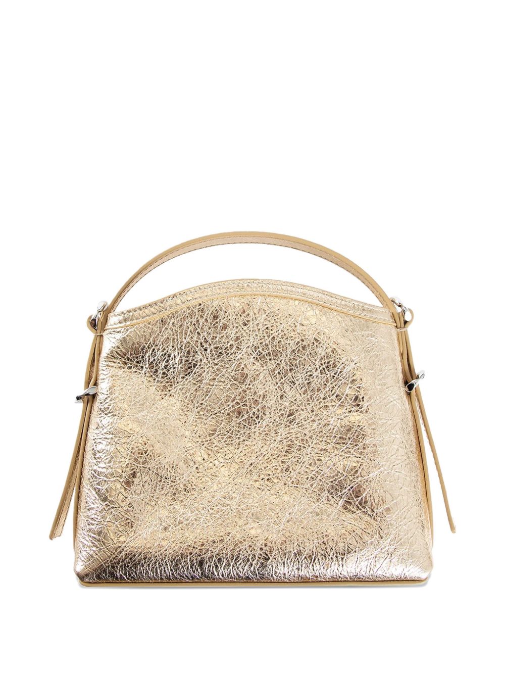 Givenchy Voyou Nano Leather Shoulder Bag - Golden