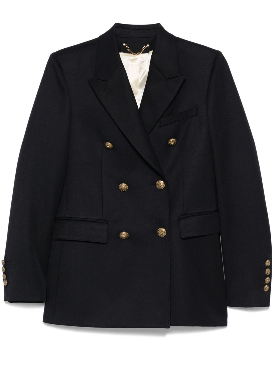Golden Goose Wool Blend Double-breasted Blazer