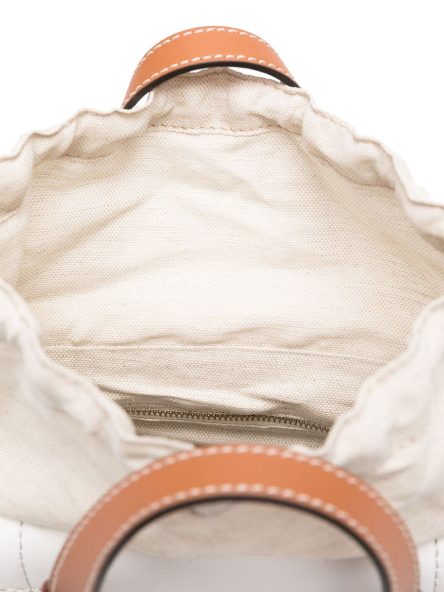 CUBA LAB Habanera Bucket Bag In White