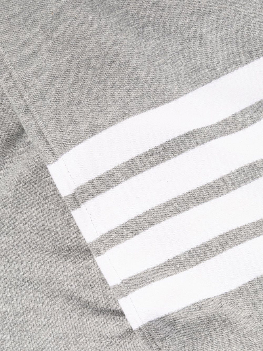 Thom Browne 4Bar Cotton Sweatpants - Grey