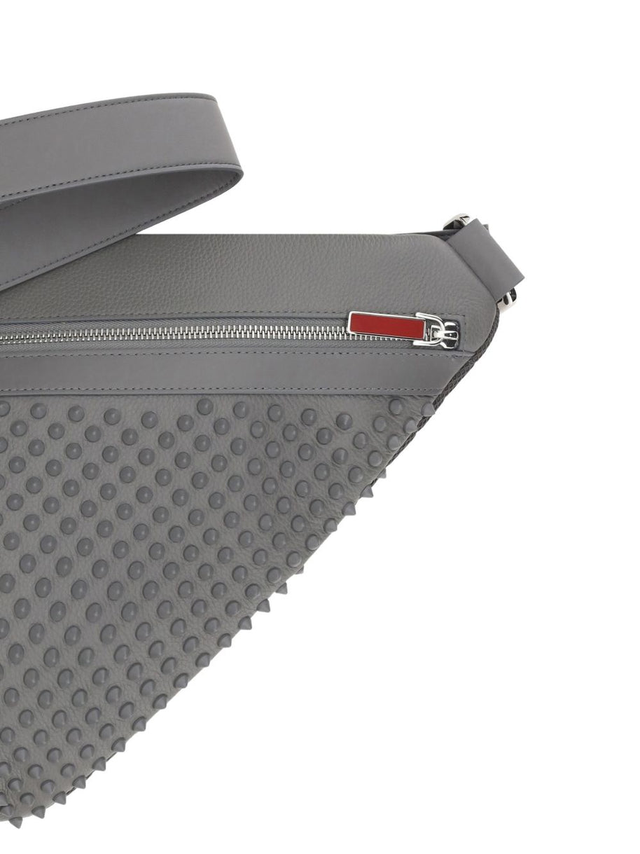 Christian Louboutin Funky Crossbody Bag In Grey