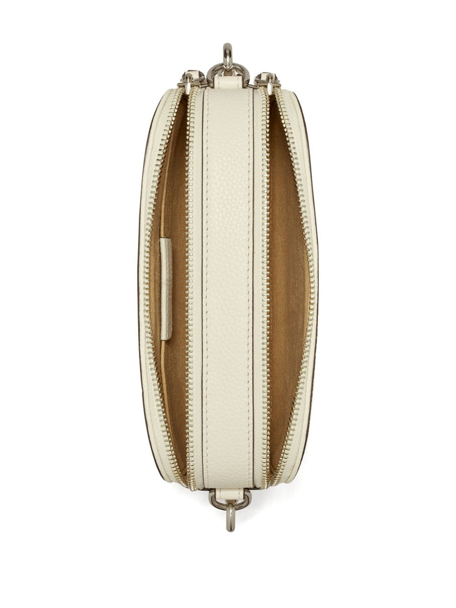 Tory Burch Miller Mini Leather Camera Bag - Ivory