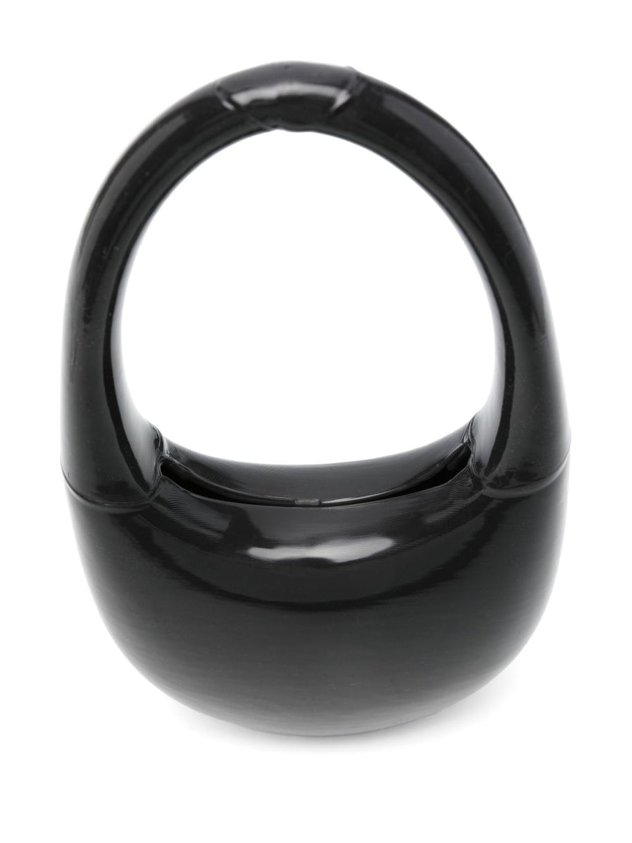 Coperni Swipe Shoulder Bag In Black
