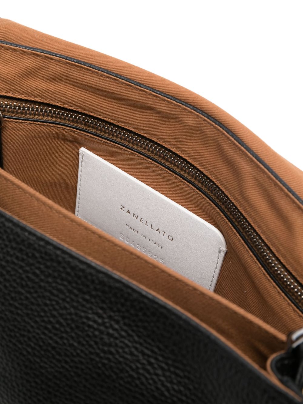 Zanellato Postina Daily Small Leather Handbag - Black