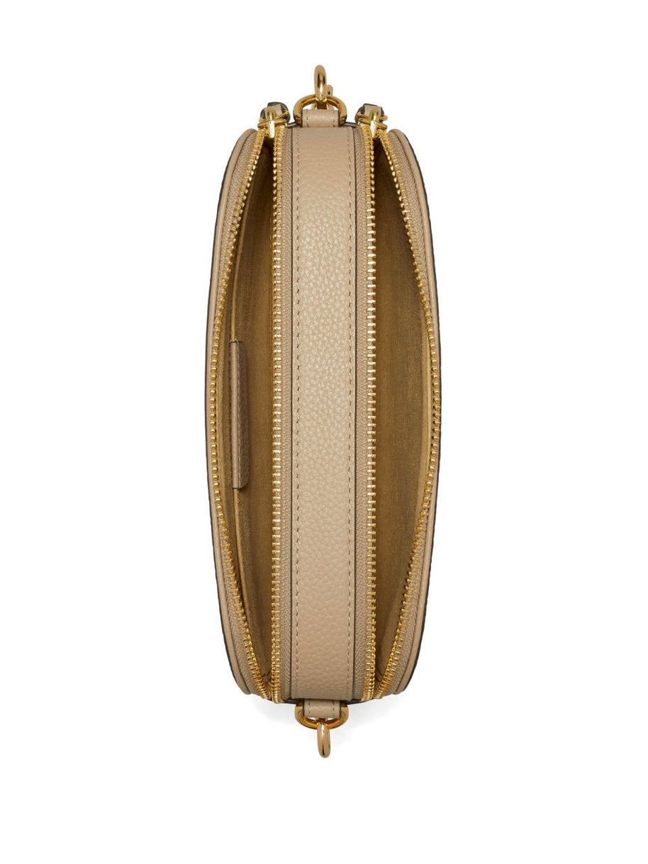 Tory Burch Miller Mini Leather Camera Bag - Powder