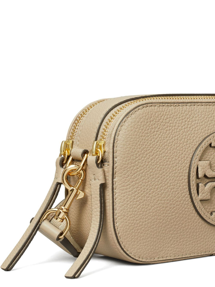 Tory Burch Miller Mini Leather Camera Bag - Powder