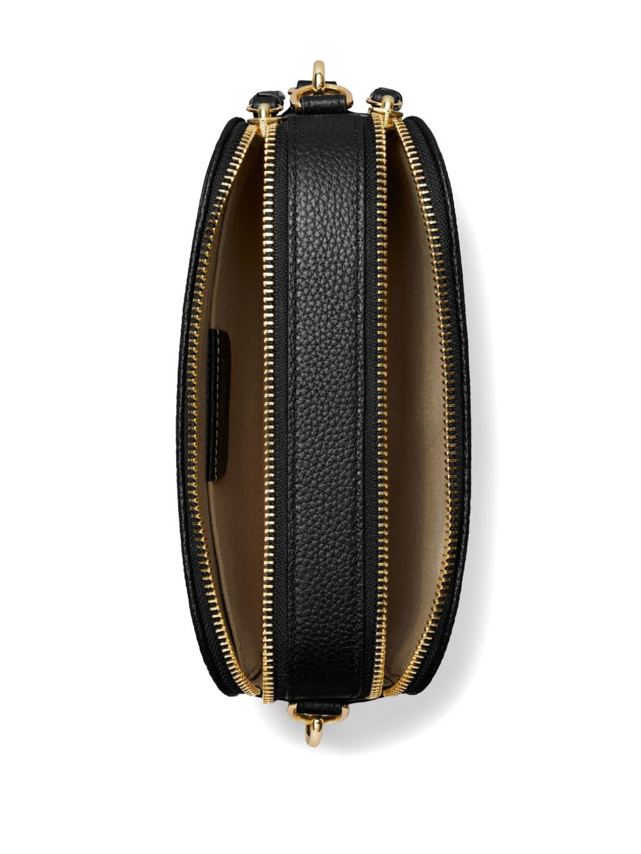 Tory Burch Miller Mini Leather Camera Bag - Black