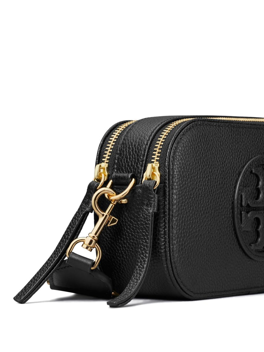 Tory Burch Miller Mini Leather Camera Bag - Black