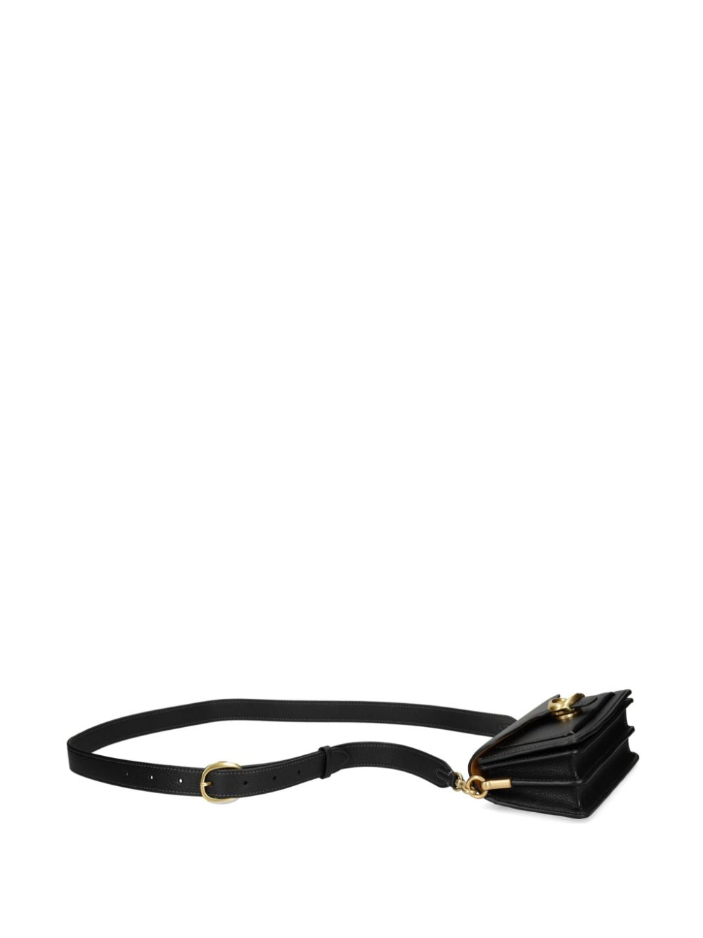 Coach Tabby 20 Leather Crossbody Bag - Black