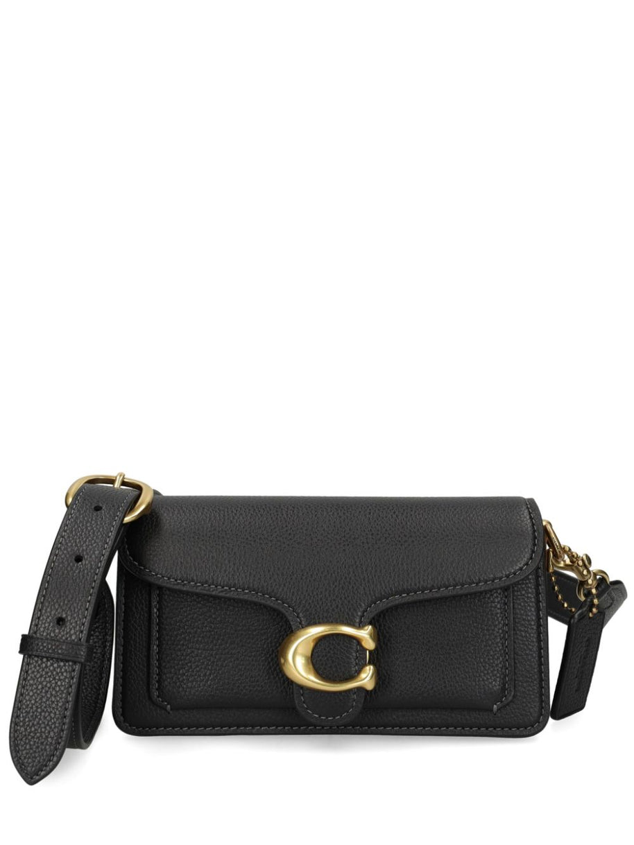 Coach Tabby 20 Leather Crossbody Bag - Black